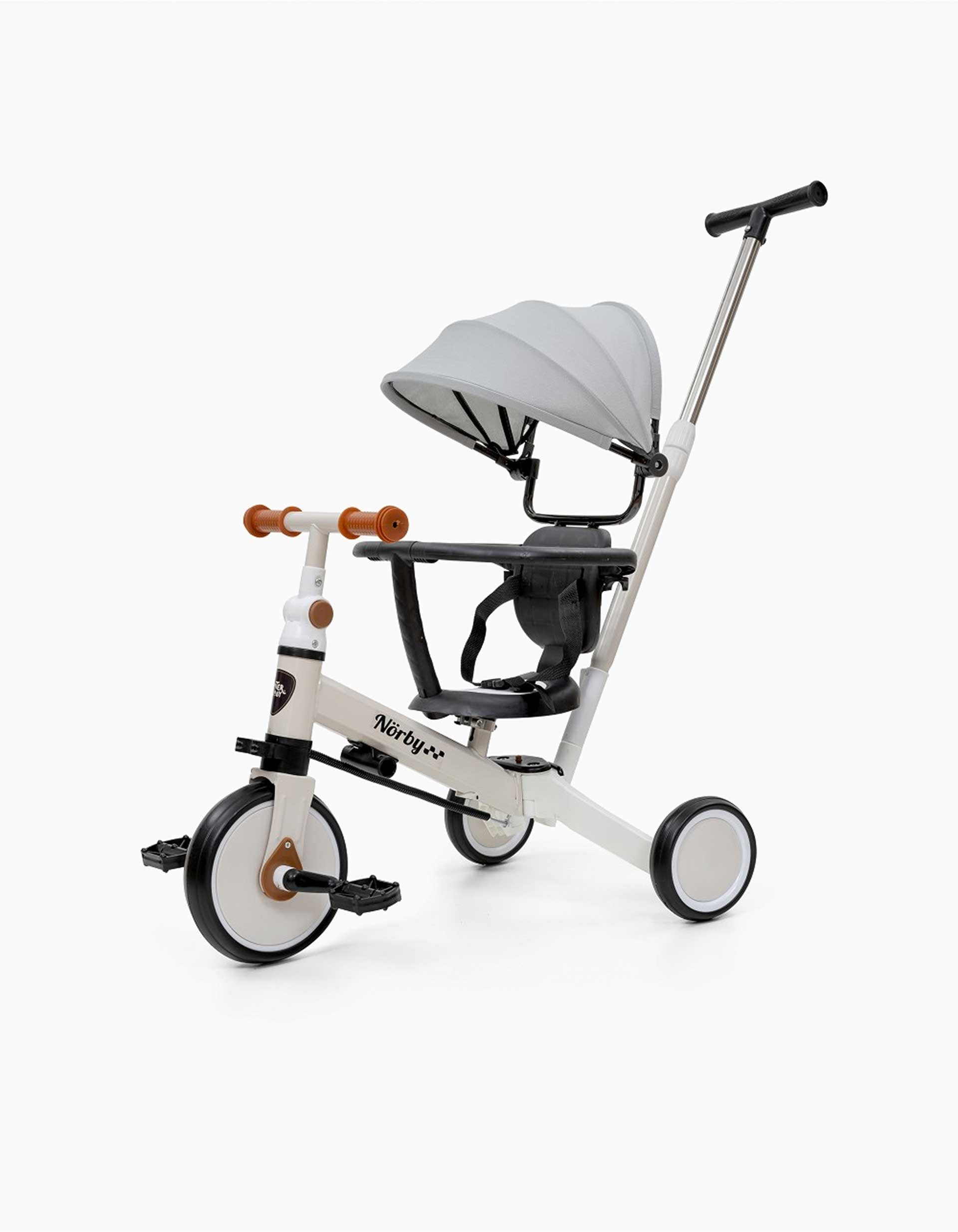 Triciclo 5-em-1 Norby Interbaby 12M+, Bege