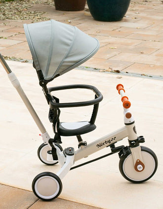 Triciclo 5-em-1 Norby Interbaby 12M+, Bege