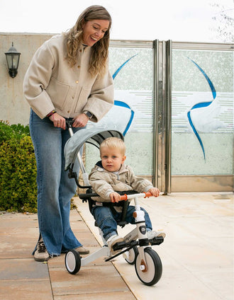 Triciclo 5-em-1 Norby Interbaby 12M+, Bege