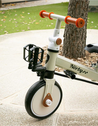 Triciclo 5-em-1 Norby Interbaby 12M+, Bege