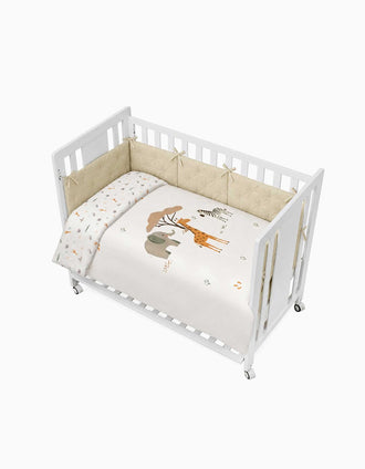 Edredão e Protetor de Berço Savanna Interbaby 60x120 cm