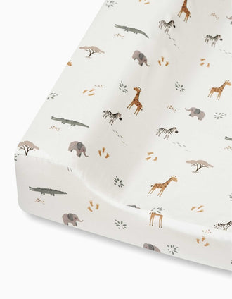 Capa para Trocador de Fraldas Jirafa Savanna Interbaby 45x75 cm