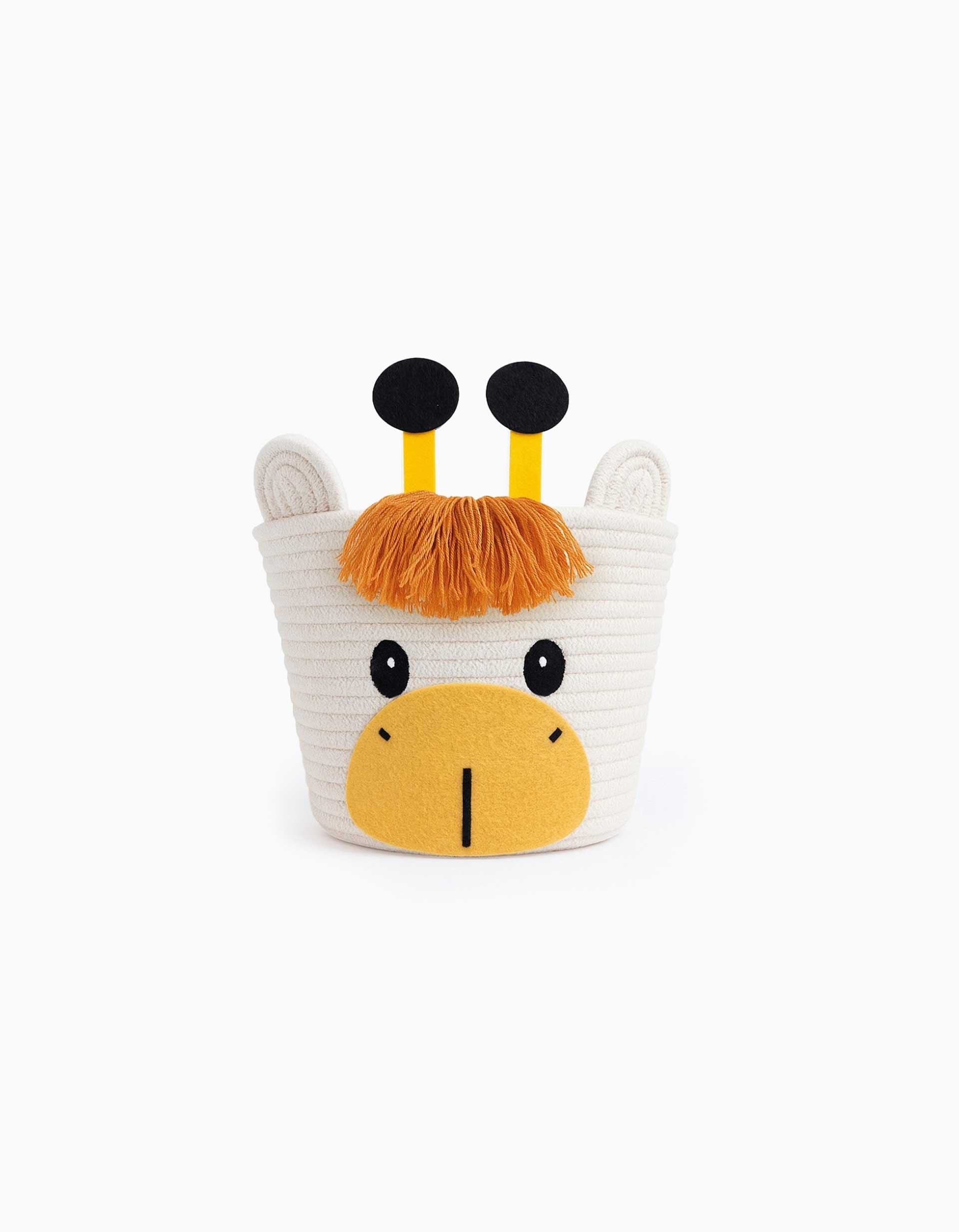 Cesta Decorativa Jirafa Savanna Interbaby