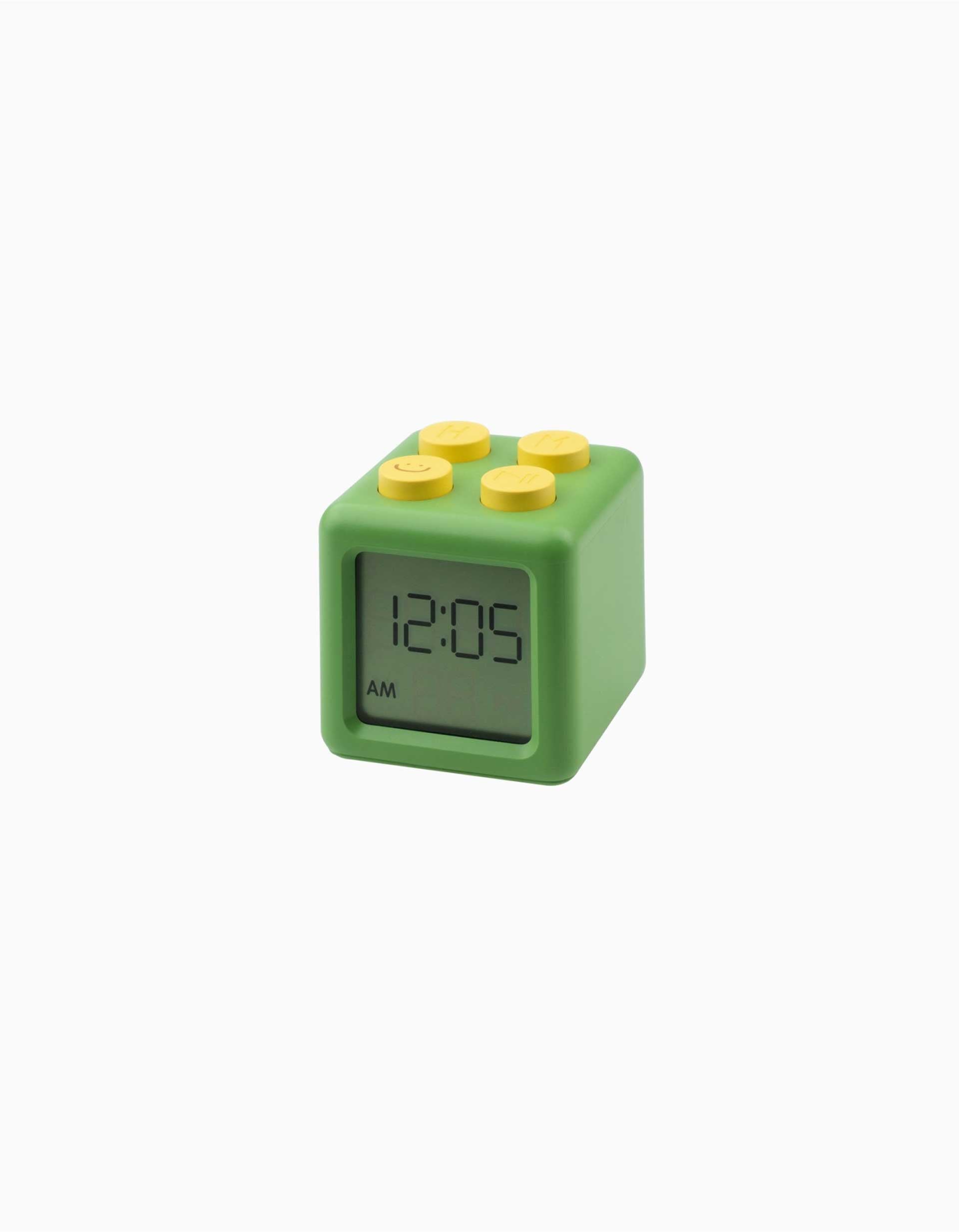Alarm Clock Cube Mary's, Green