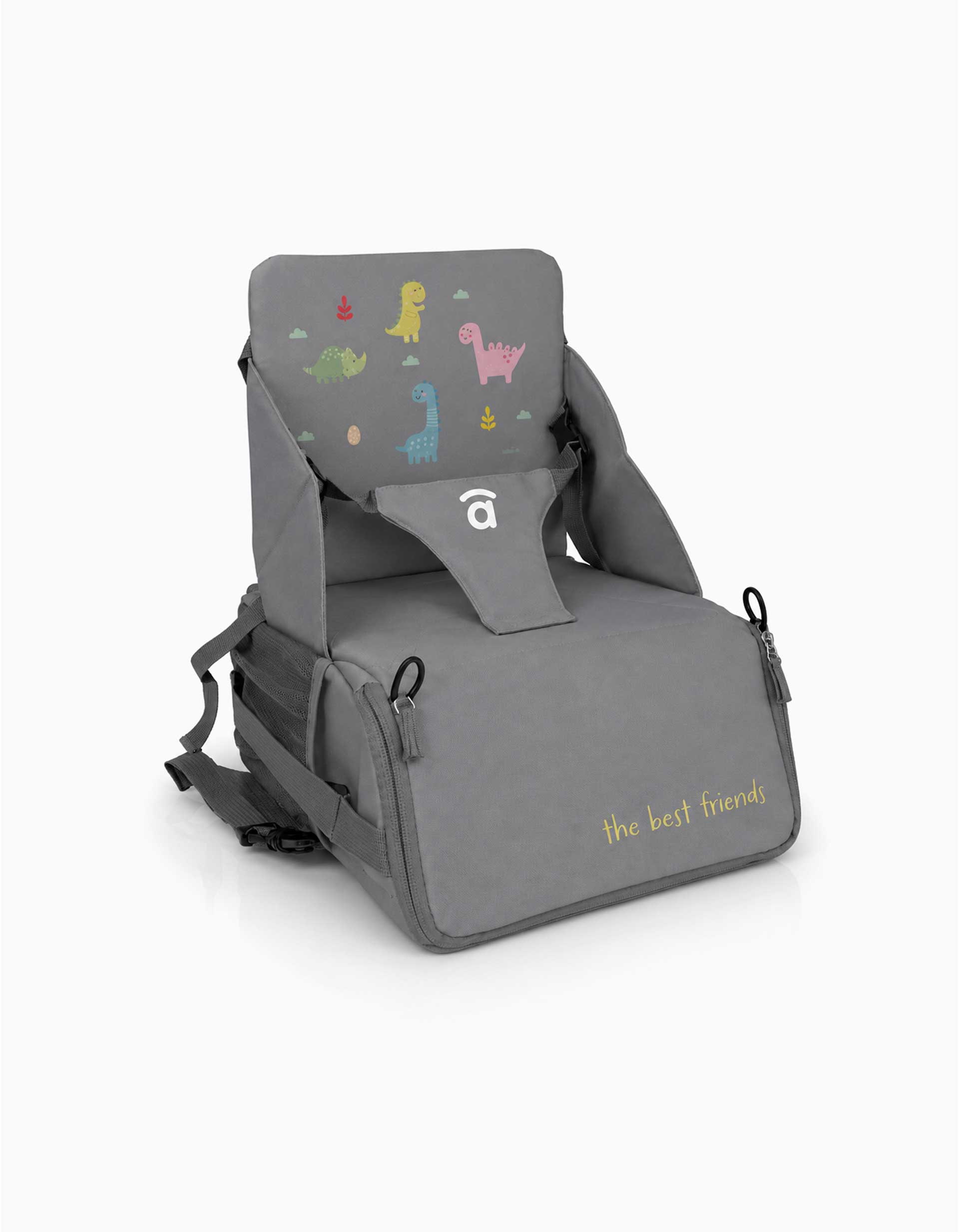 TRAVEL BOOSTER HUMMUS DINO GREY