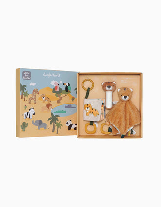 Caixa-Presente para Bebé 3 Pçs Jungle Little Big Friends 0M+