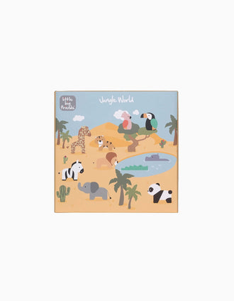 Caixa-Presente para Bebé 3 Pçs Jungle Little Big Friends 0M+
