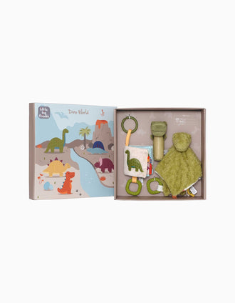 Caixa-Presente para Bebé 3 Pçs Dino Little Big Friends 0M+