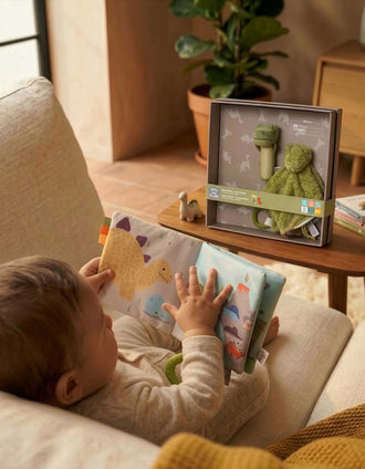 Caixa-Presente para Bebé 3 Pçs Dino Little Big Friends 0M+