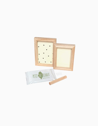 Duo de Molduras com Kit para Impressões Petit Artichaut, Jolis Cœurs