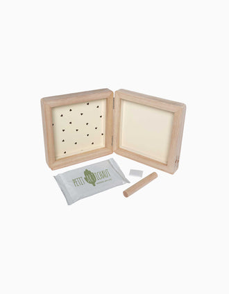 Moldura Dupla com Kit para Impressões Petit Artichaut, Jolis Cœurs