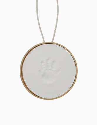 Ornamento de Madeira com Kit para Impressões Petit Artichaut