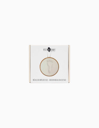 Ornamento de Madeira com Kit para Impressões Petit Artichaut