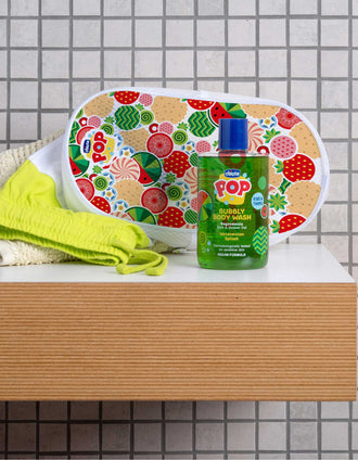 Gel de Banho Bubbly 300 ml com Bolsa Chicco Pop, Melancia