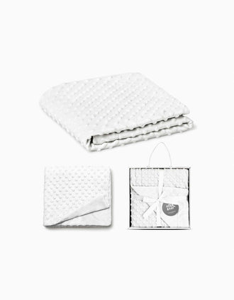 Manta Bubble Interbaby 80x110 cm, Branco