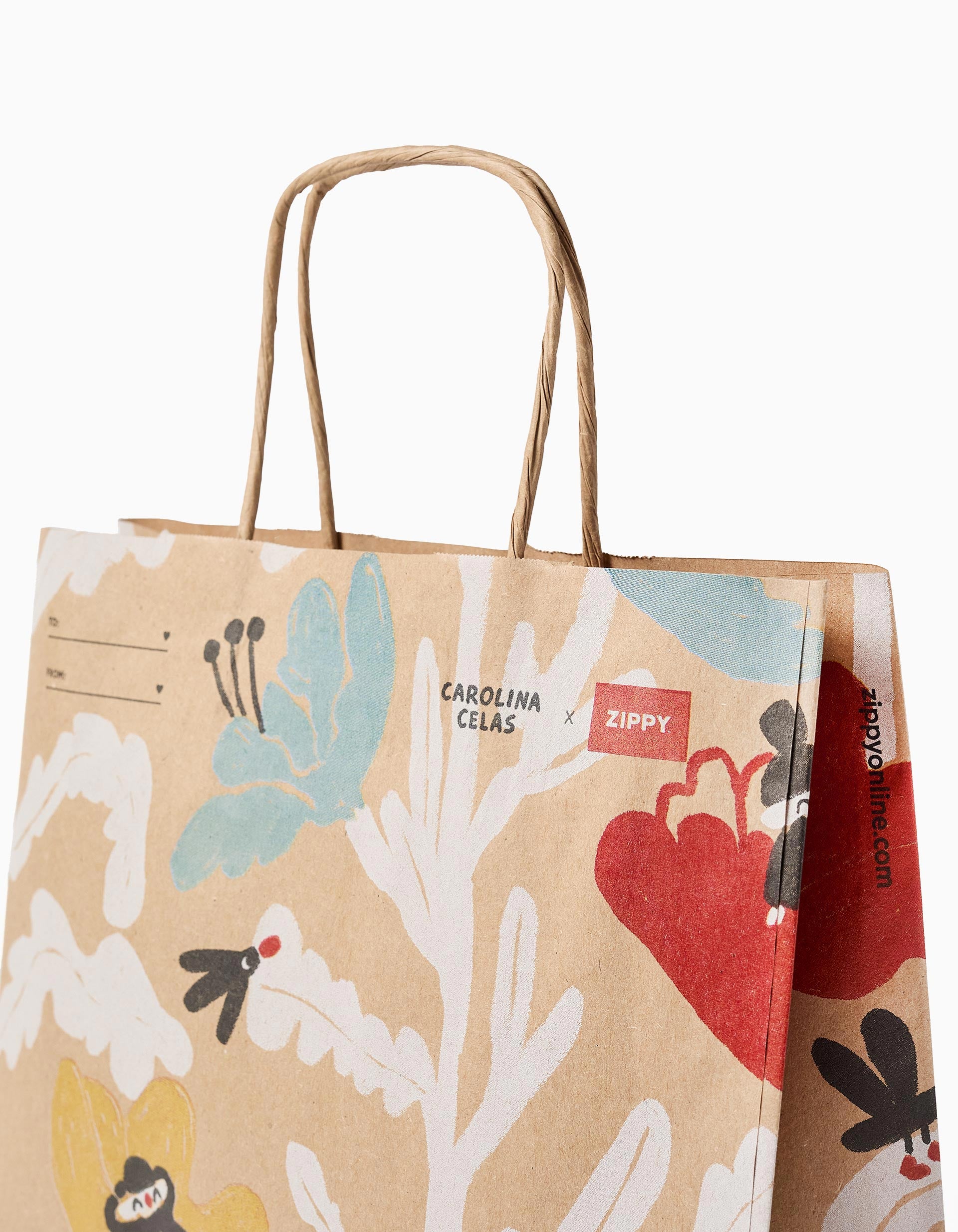 Saco pequeno Zippy x Artistas, sortido