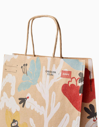 Bolsa de compras pequeña Zippy x Artistas, surtido