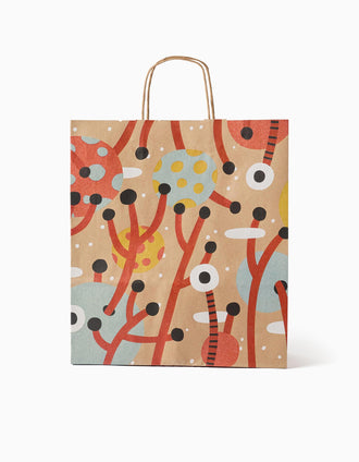Bolsa de compras mediana Zippy x Artistas, surtido