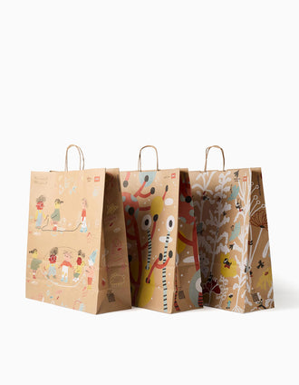 Bolsa de compras grande Zippy x Artistas, surtido