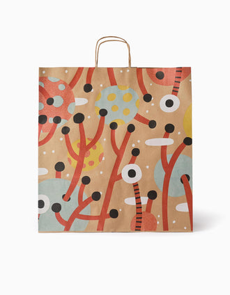 Bolsa de compras grande Zippy x Artistas, surtido