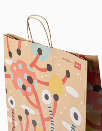 Bolsa de compras grande Zippy x Artistas, surtido