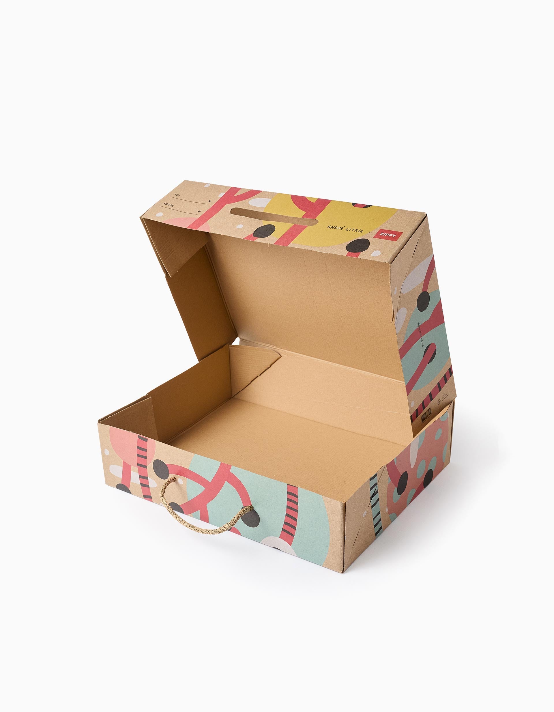 Caixa-presente grande Zippy x André Letria