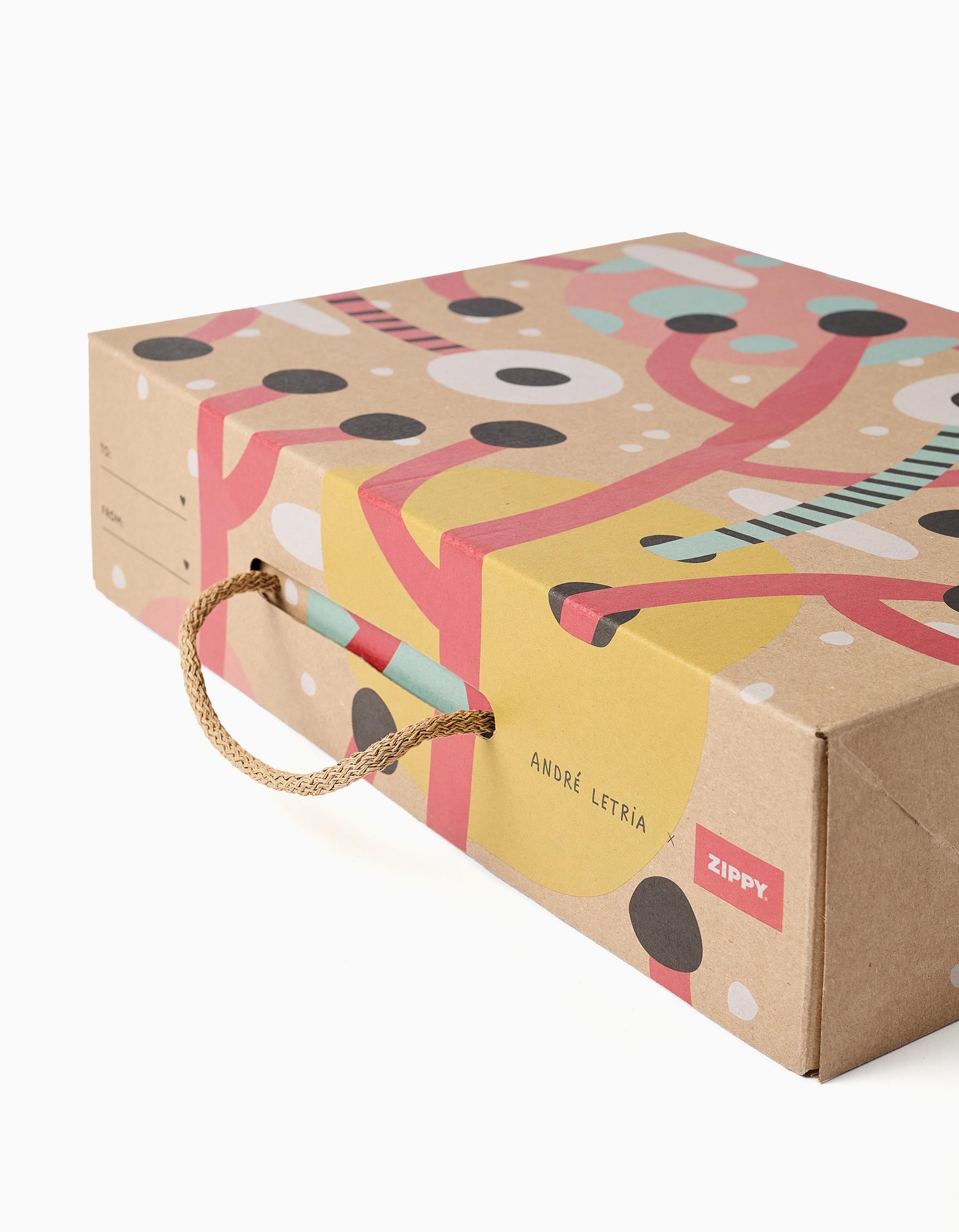 Caixa-presente grande Zippy x André Letria