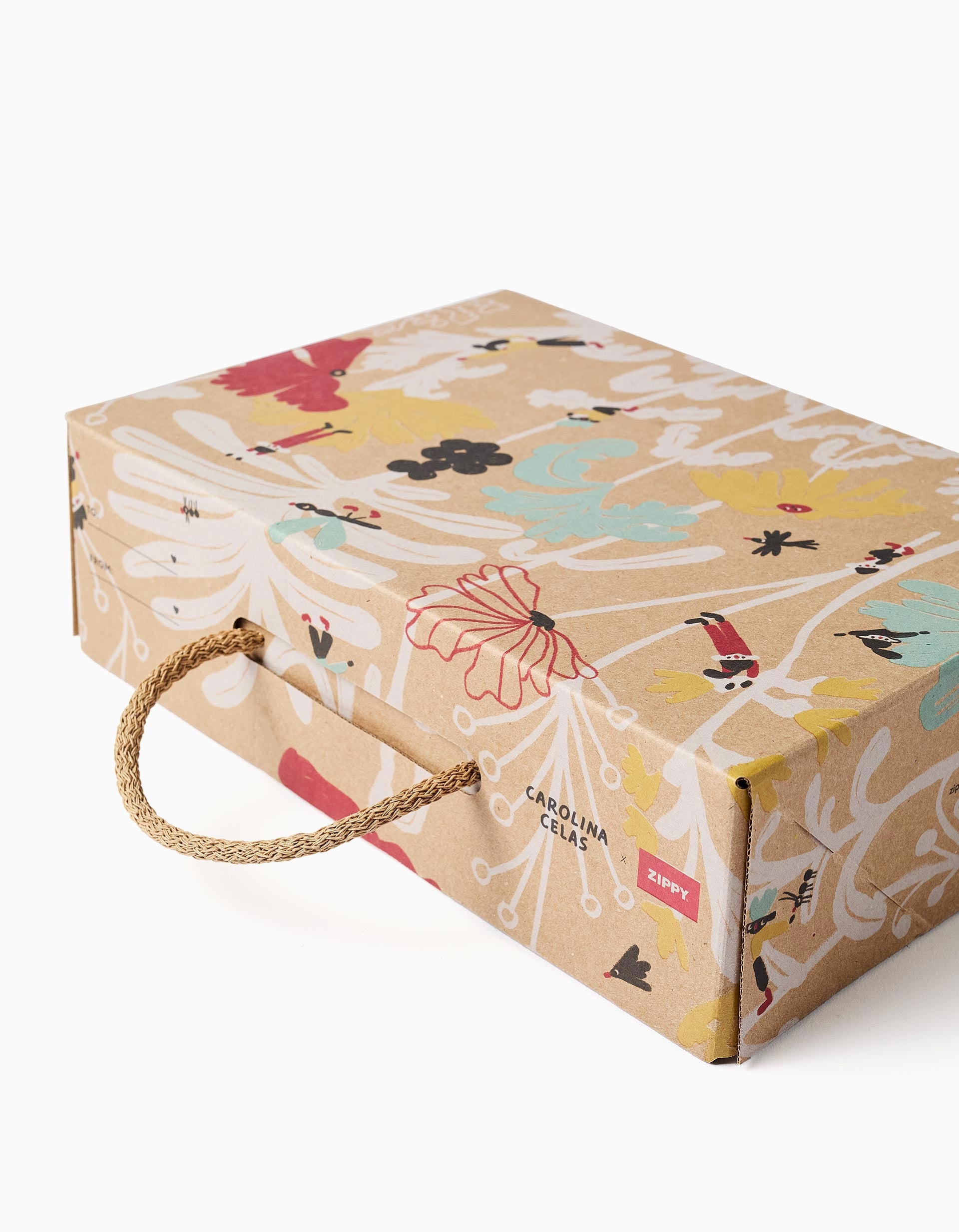 Caixa-presente pequena Zippy x Carolina Celas