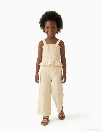 Total look kid girl top & pants