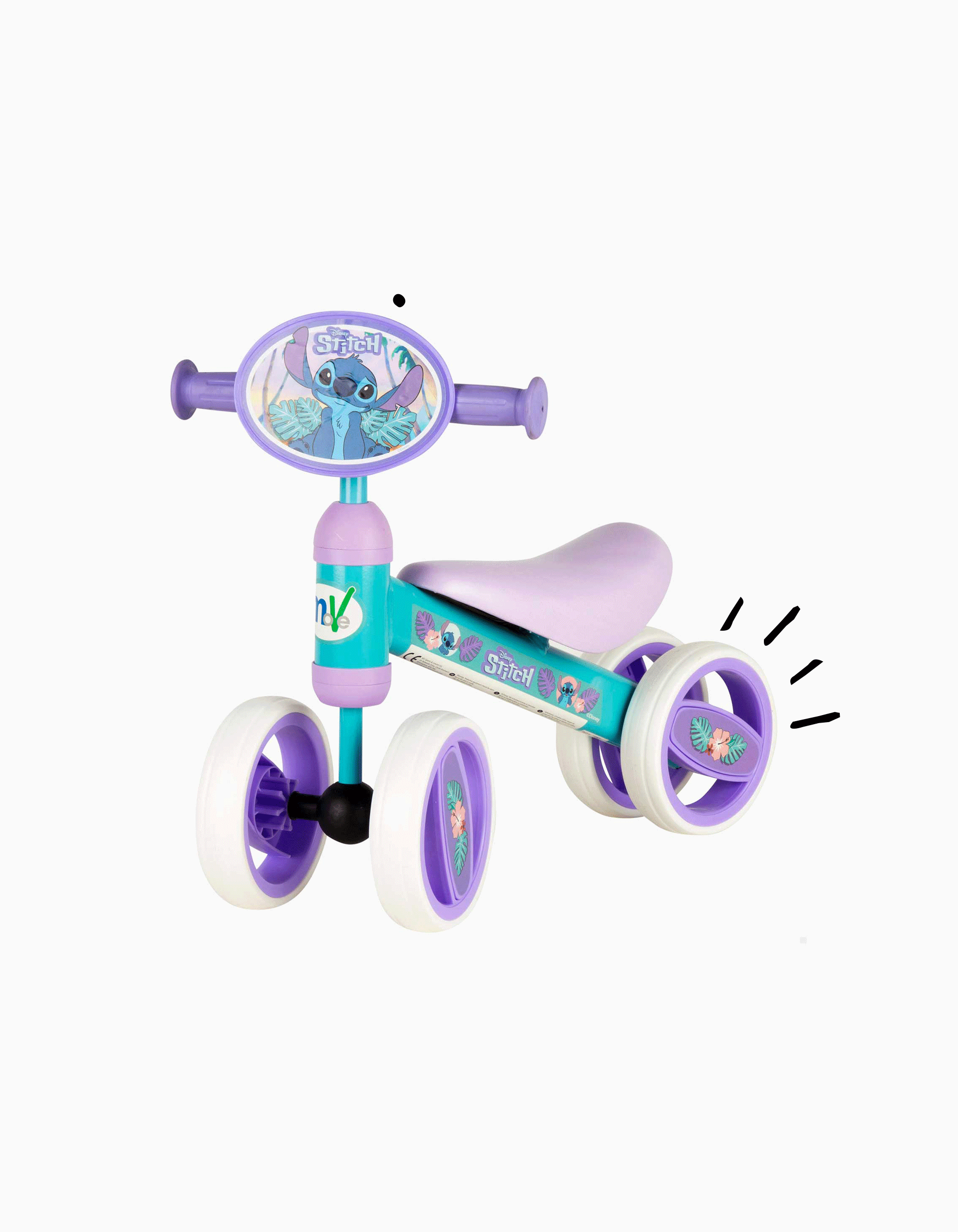 Triciclo Disney Stitch para bebé 1A+