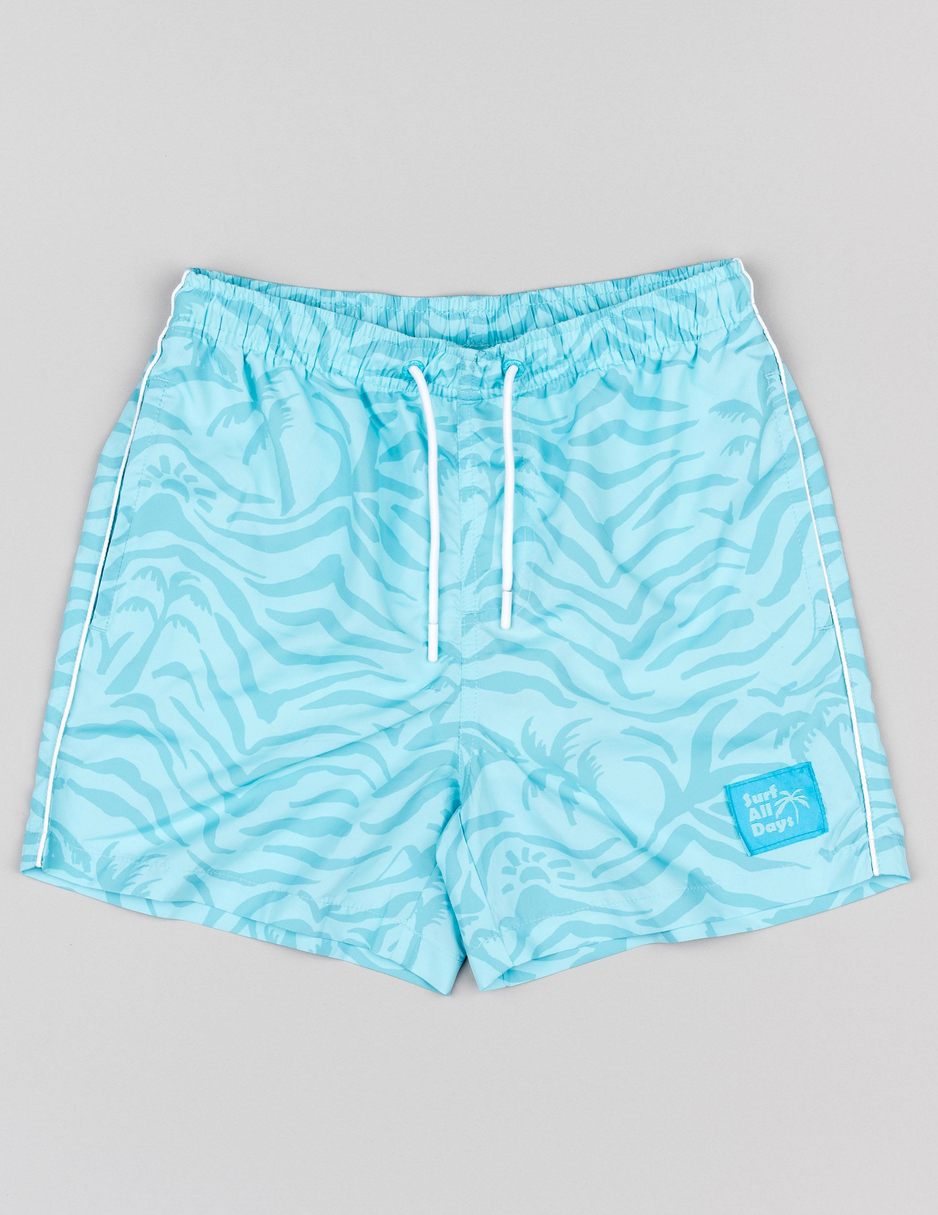 Calções de Banho para Menino 'Surf All Days', Azul