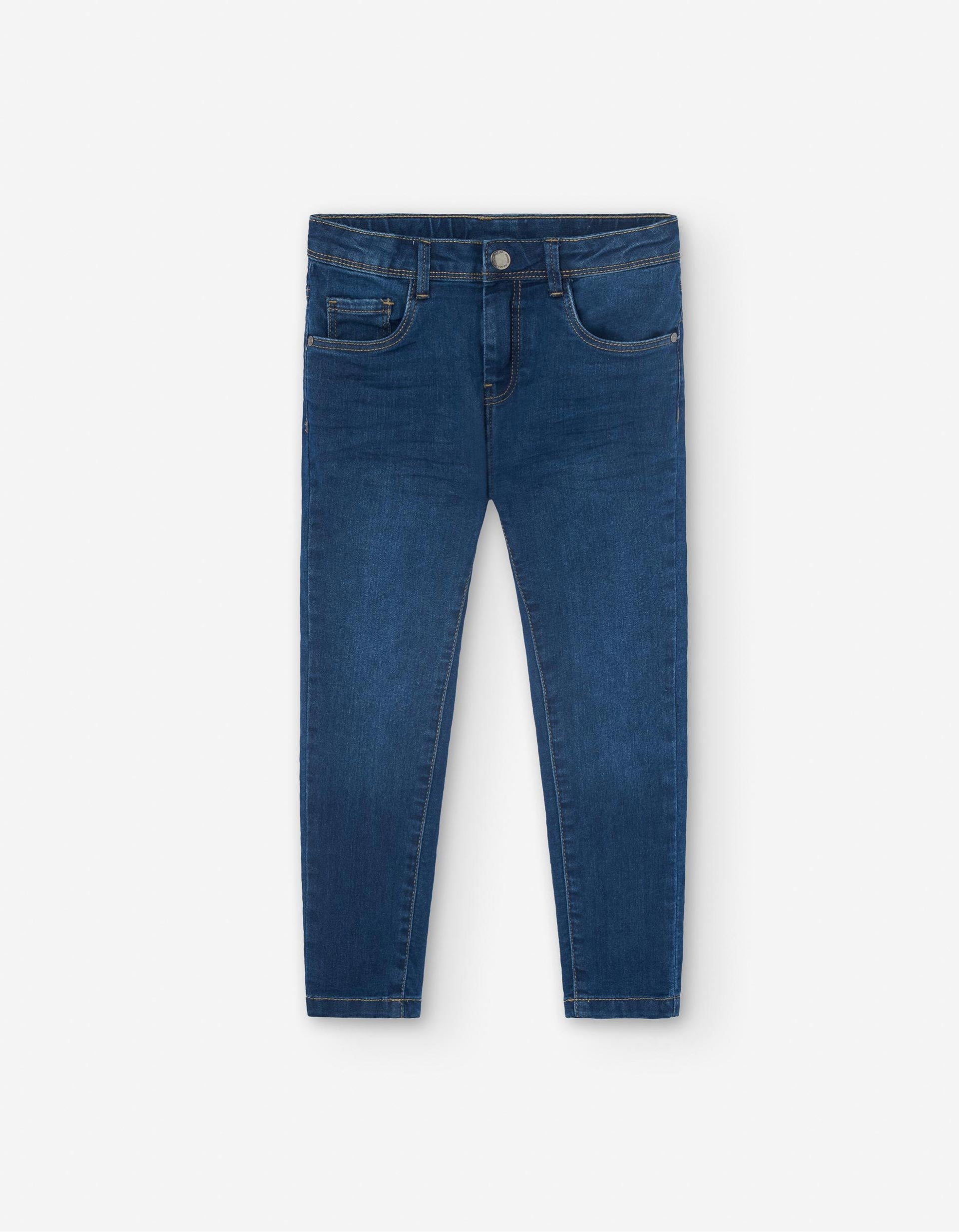 Slim fit denim trousers for boys, blue