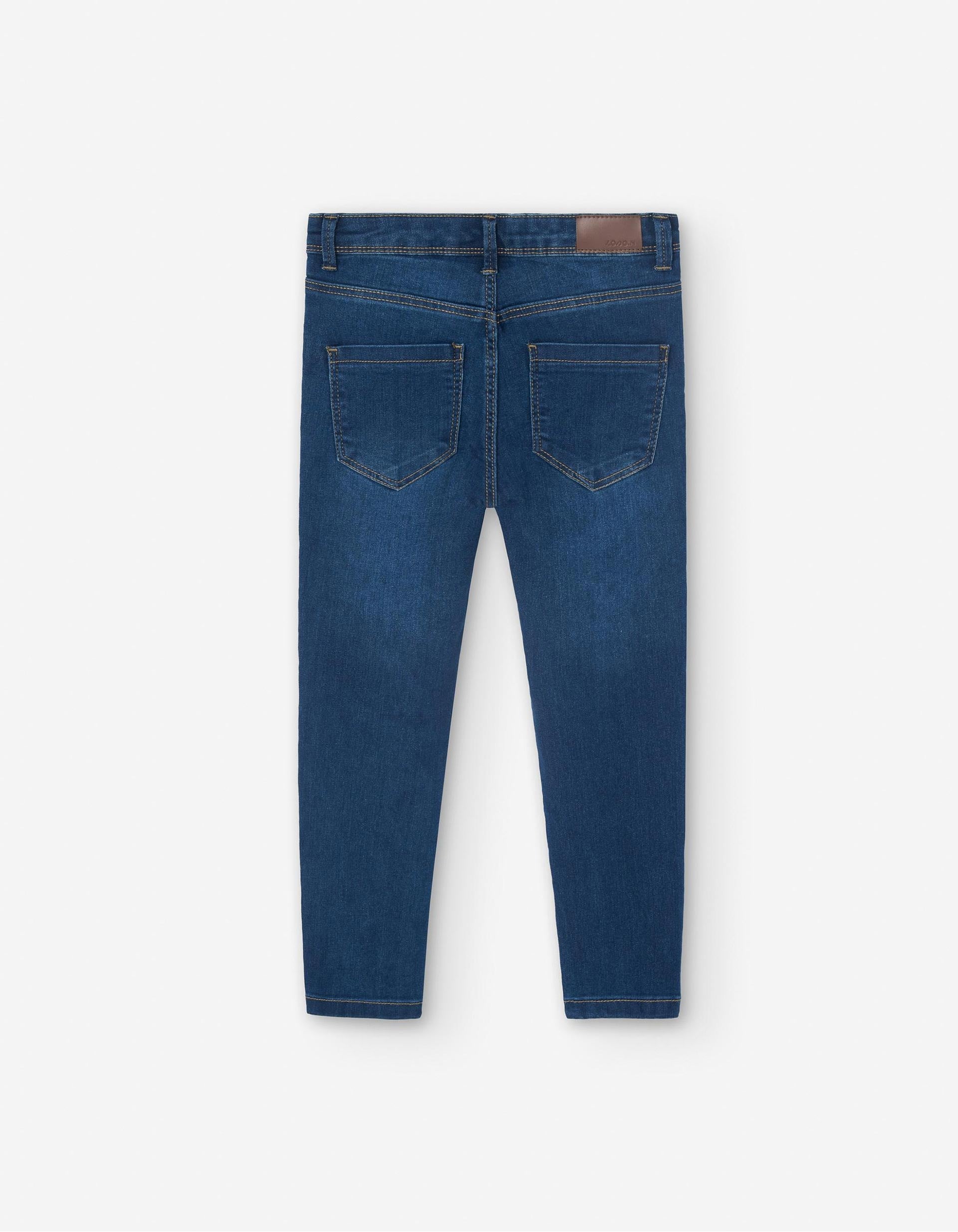 Slim fit denim trousers for boys, blue