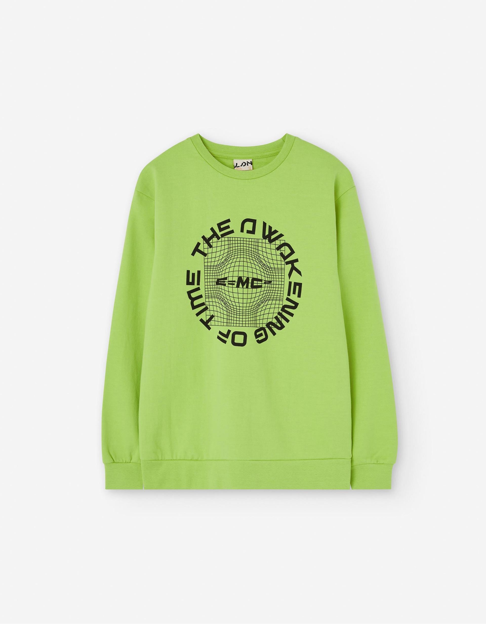 Sweat pour Garçon 'e=mc2', Vert