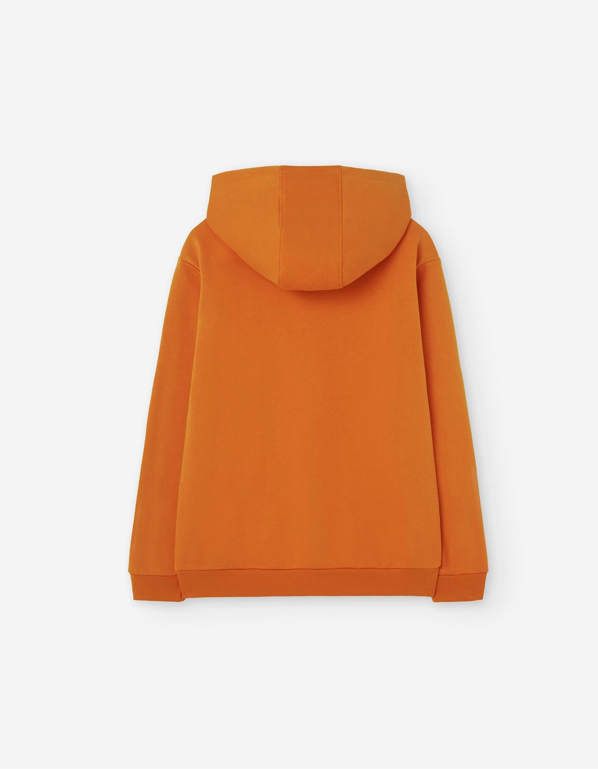 Sweat avec Capuche pour Garçon 'Chill Out', Orange