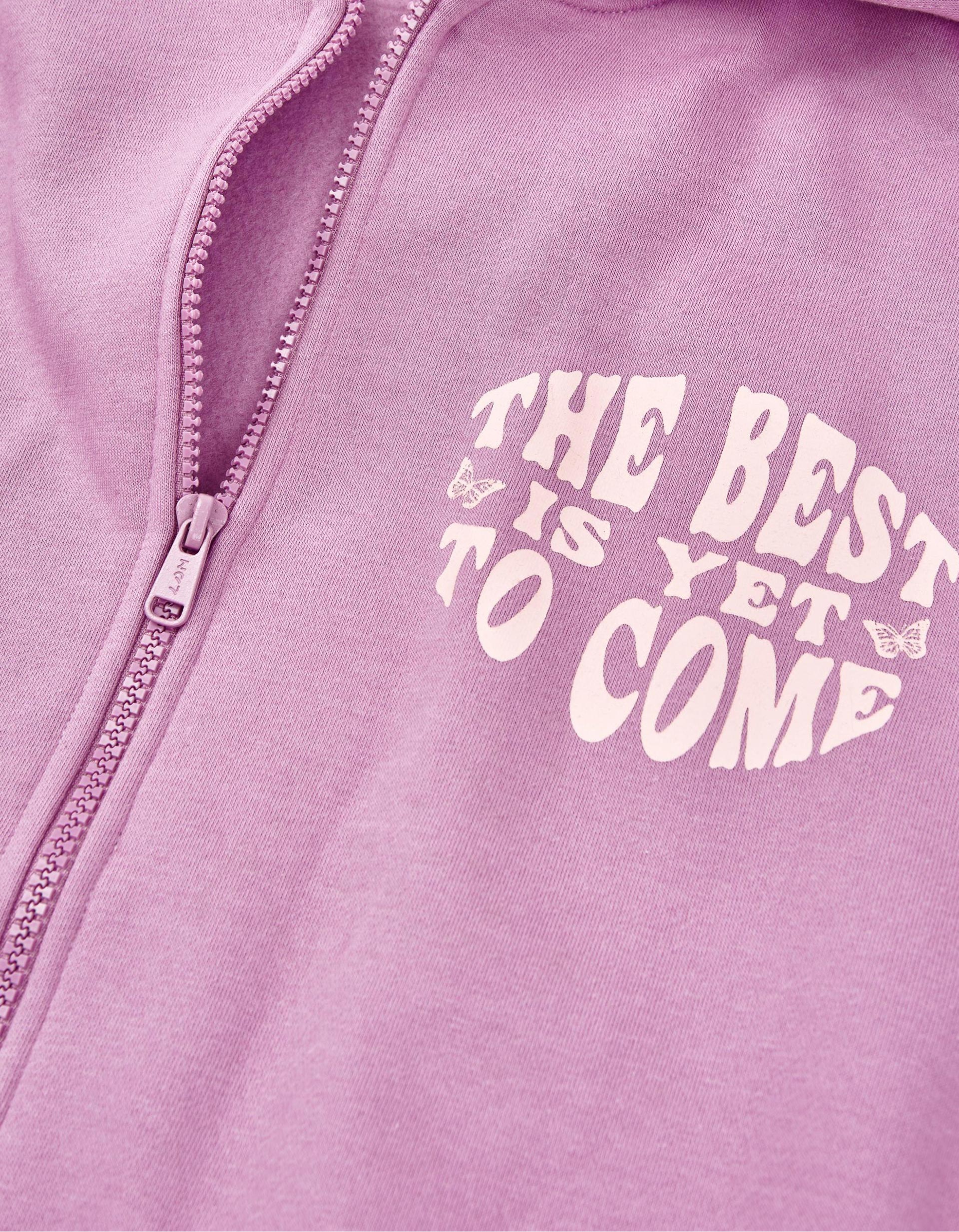 Casaco com Capuz para Menina 'Yet to Come', Rosa