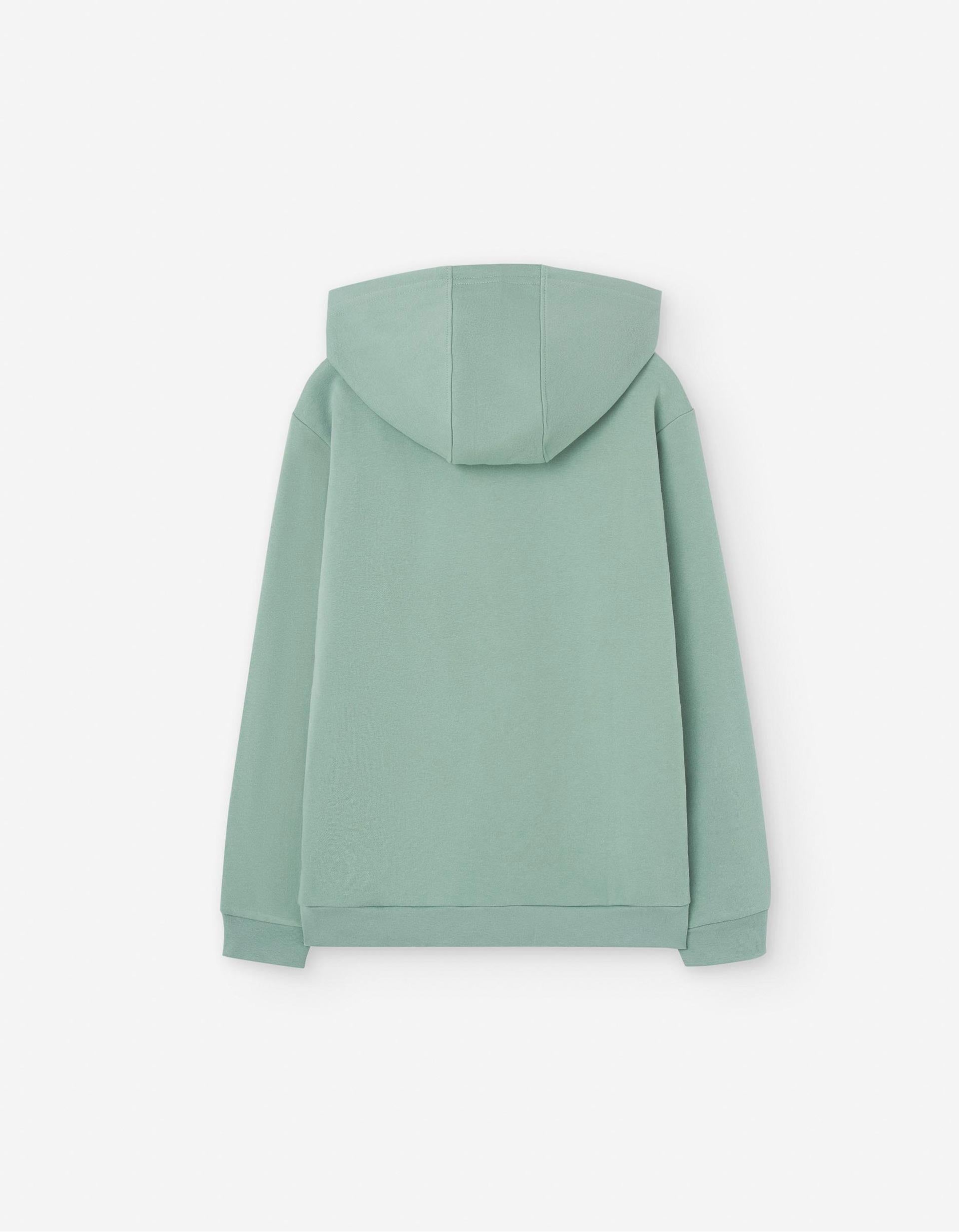 Veste à Capuche pour Garçon 'It Is What It Is', Vert Eau