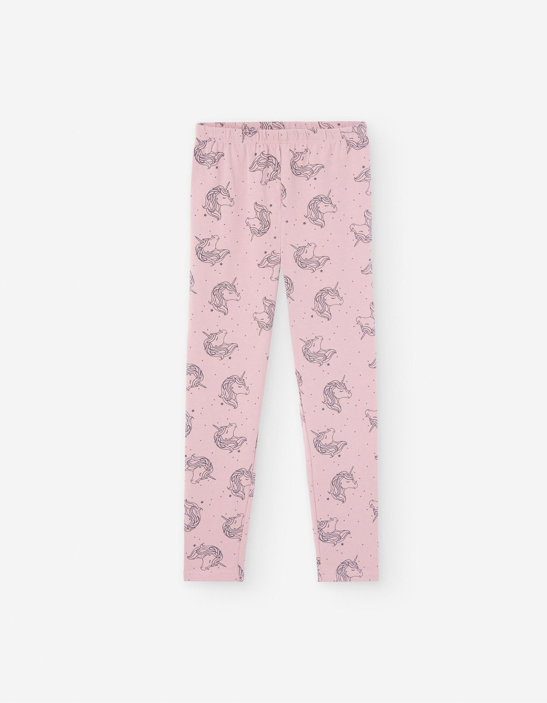 Leggings para Menina 'Unicórnio', Rosa