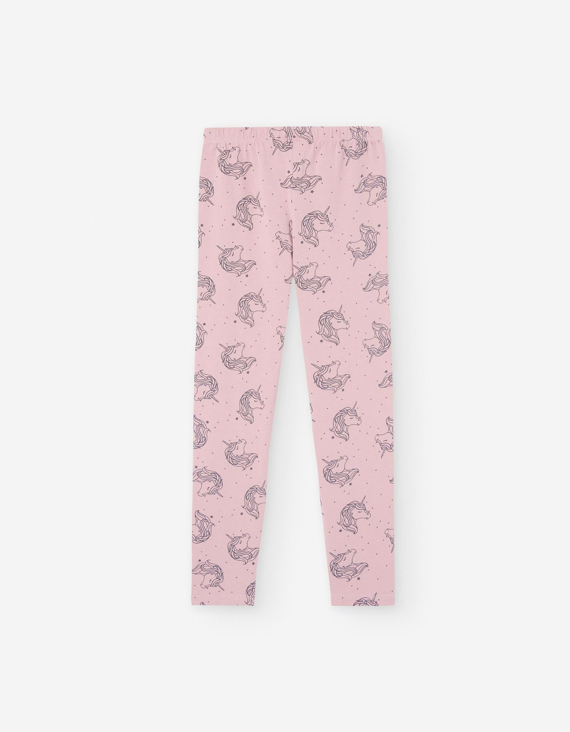 Leggings para Menina 'Unicórnio', Rosa