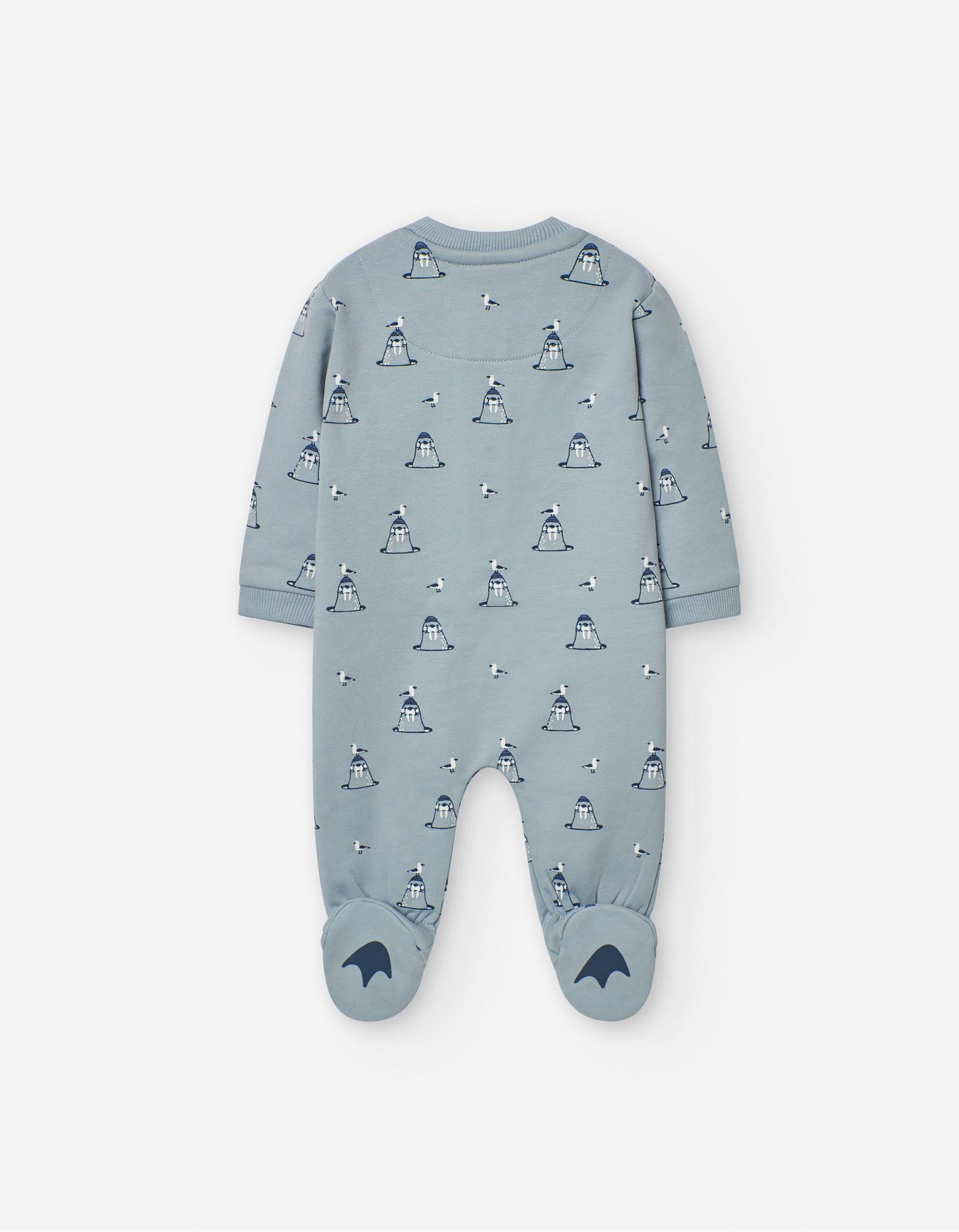 Babygrow com Motivo para Recém-Nascido 'Castor', Azul