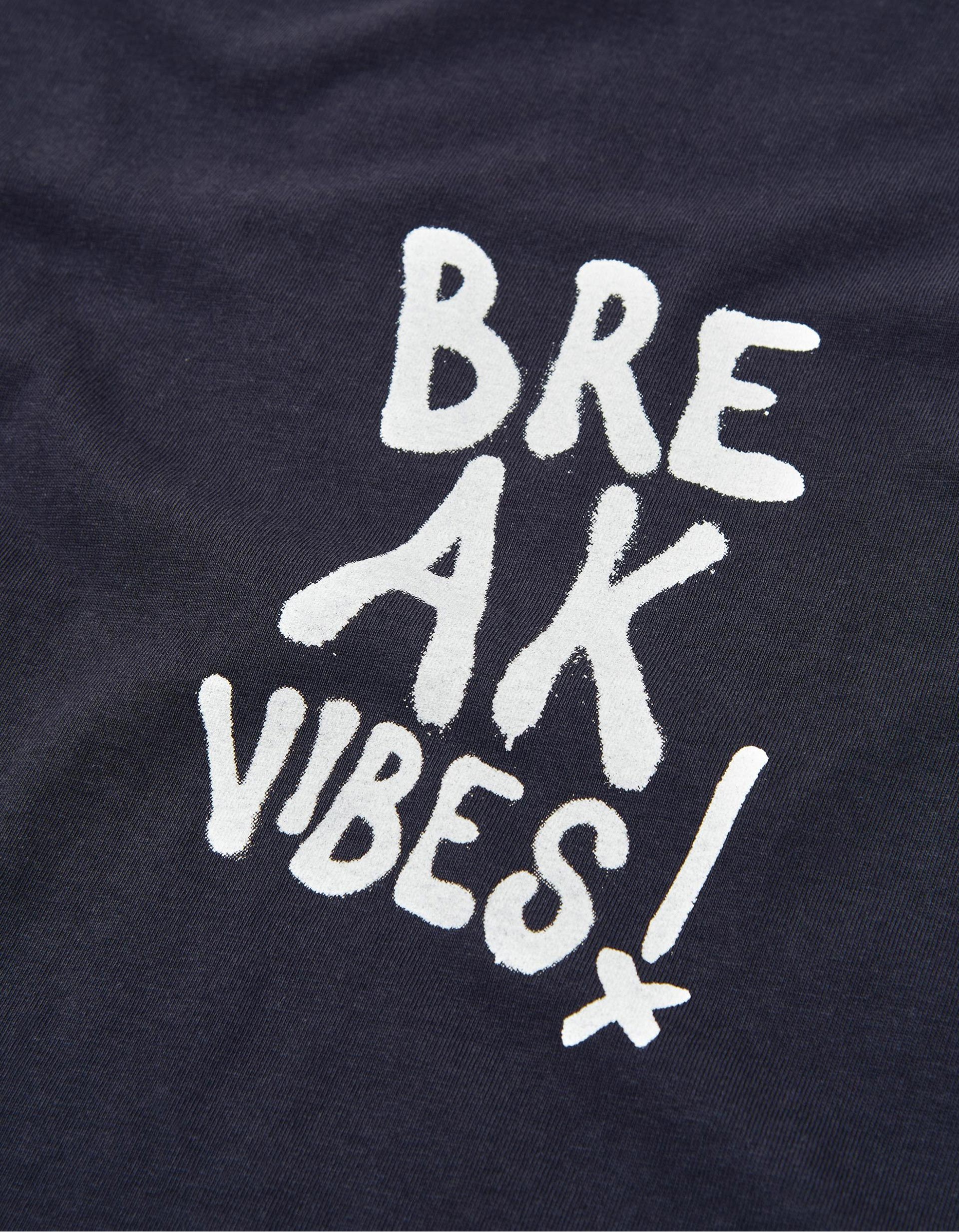 Camiseta de Manga Larga para Niño 'Break Vibes', Azul