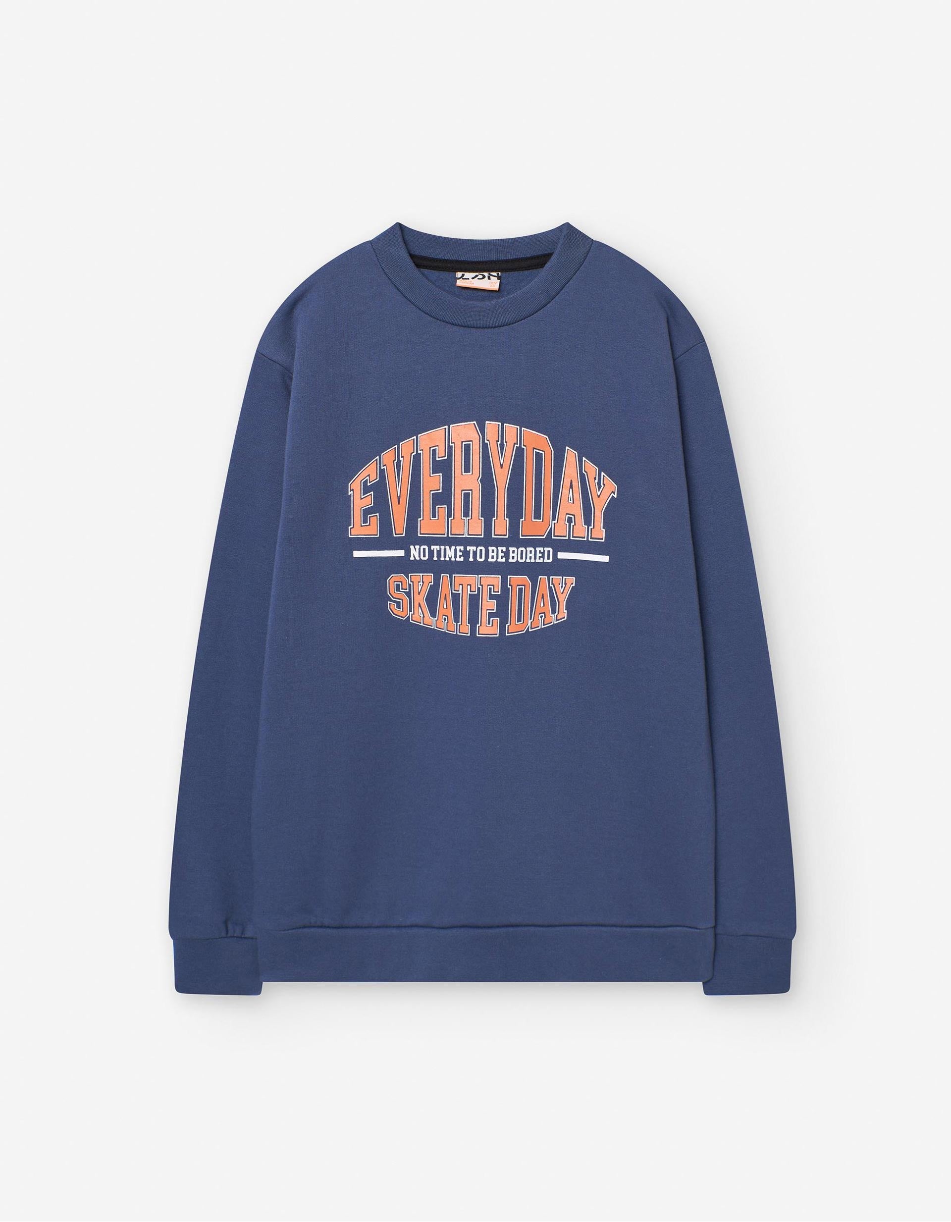 Sweat pour Garçon 'Skate Day', Bleu