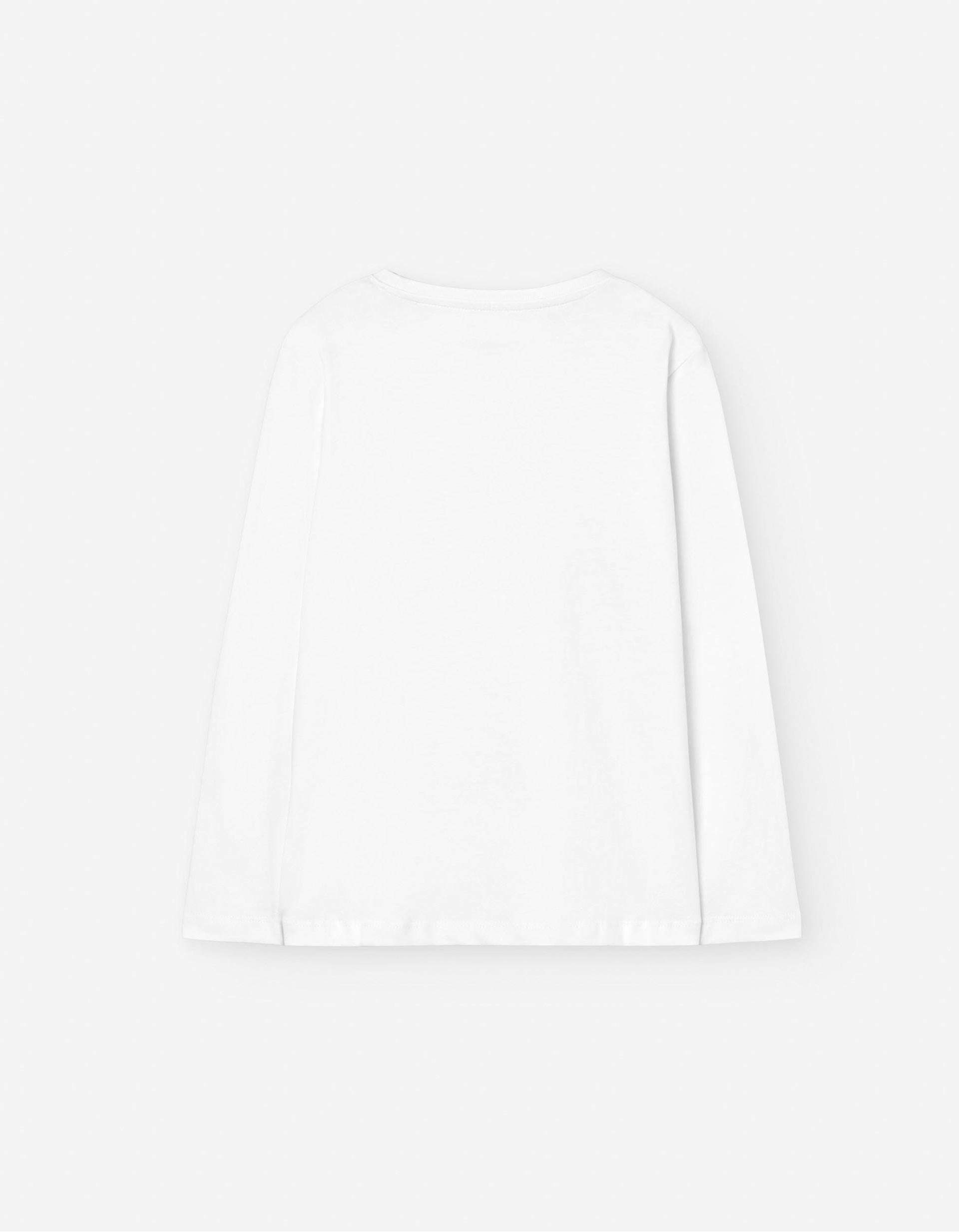 Plain T-shirt for Boys, White