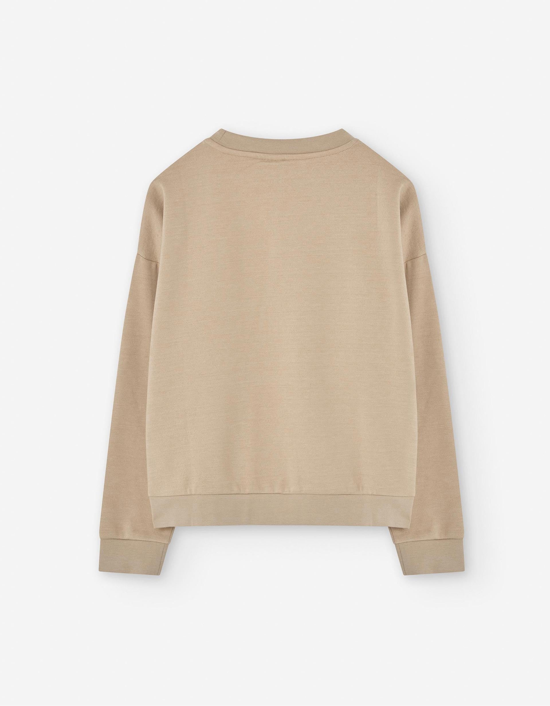 Sweat pour Fille 'Sunday', Beige