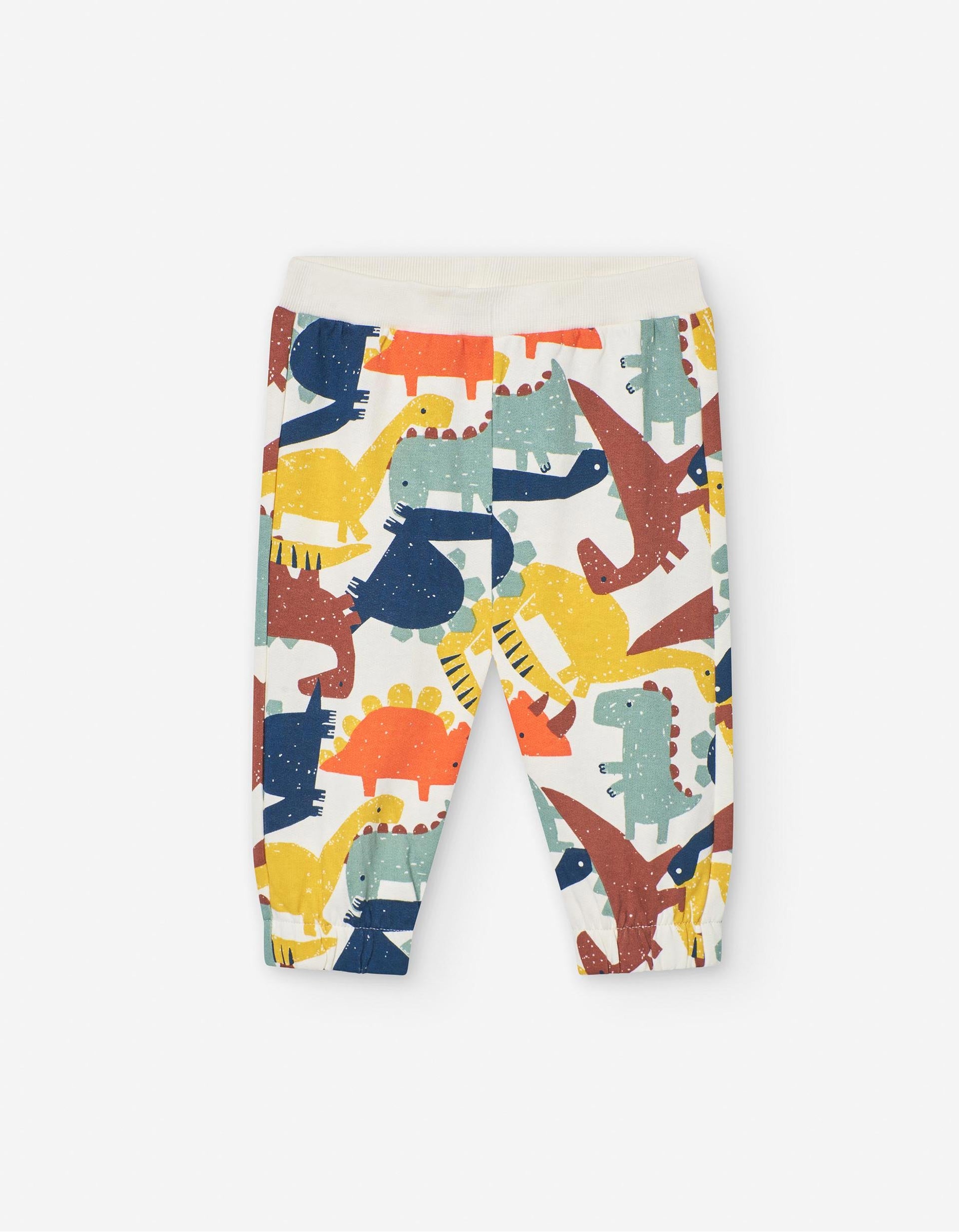 Calças Joggers para Bebé Menino 'Dinossauros', Multicolor