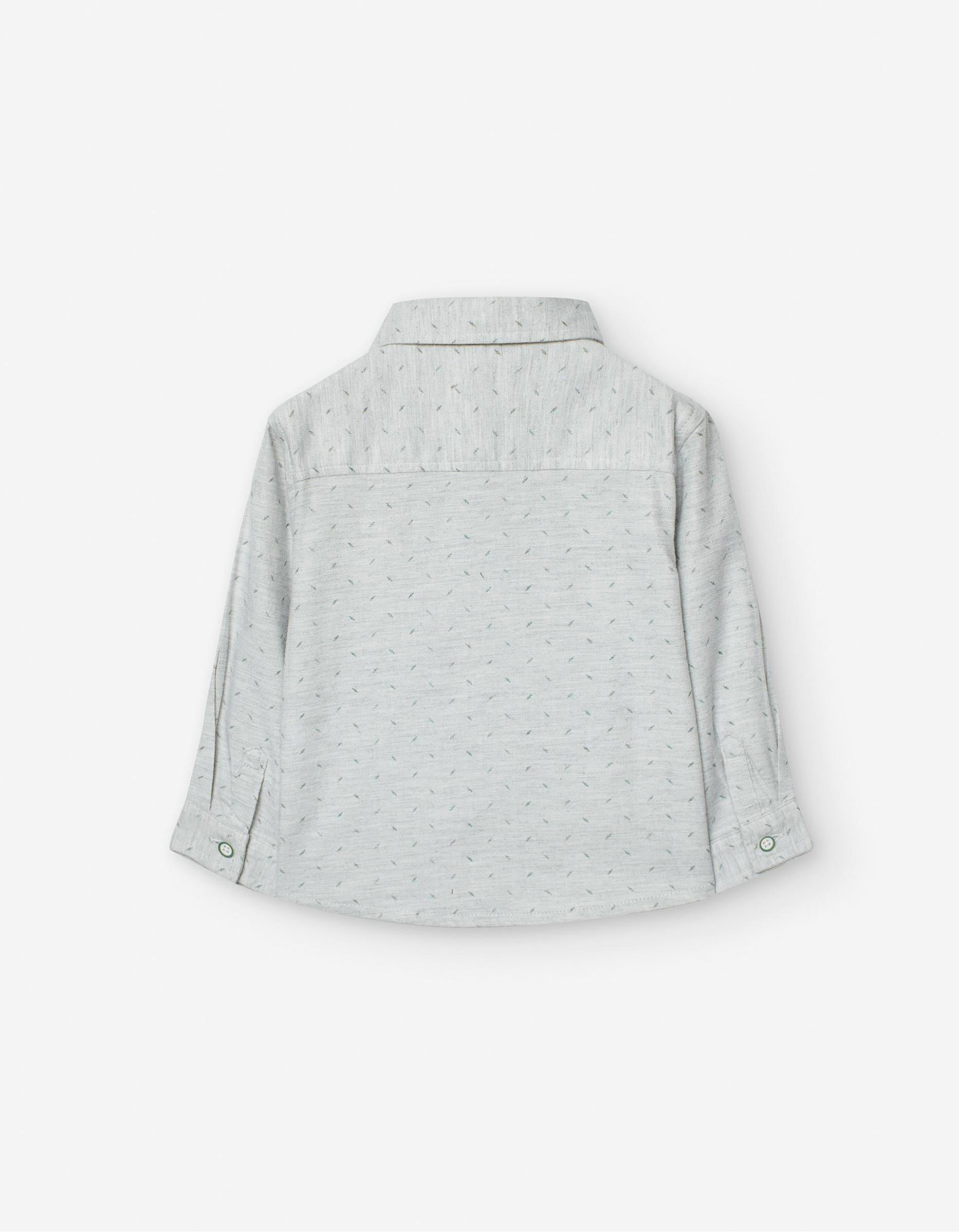 Camisa con Estampado para Bebé Niño, Gris