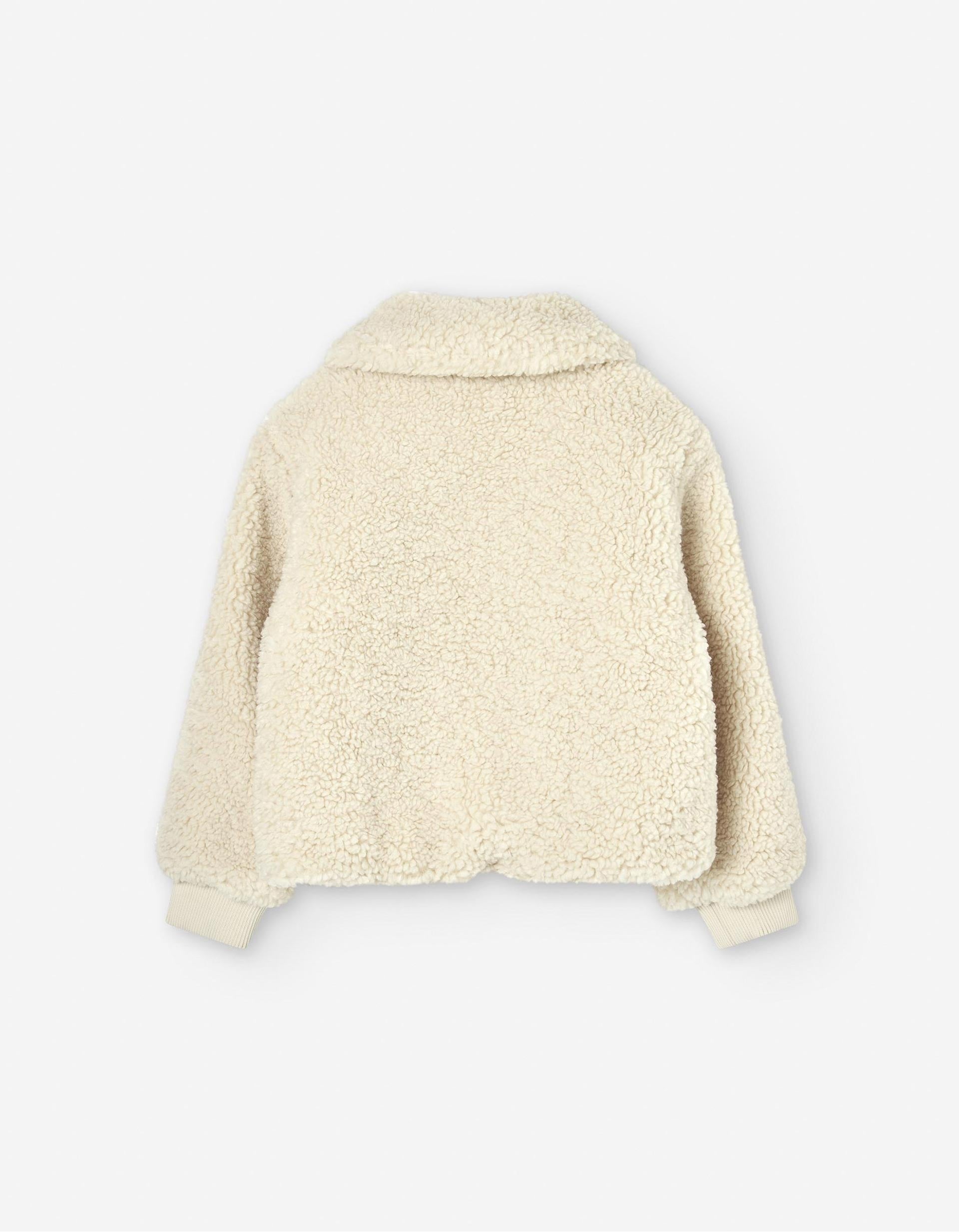 Chaqueta de Sherpa para Niña, Beige