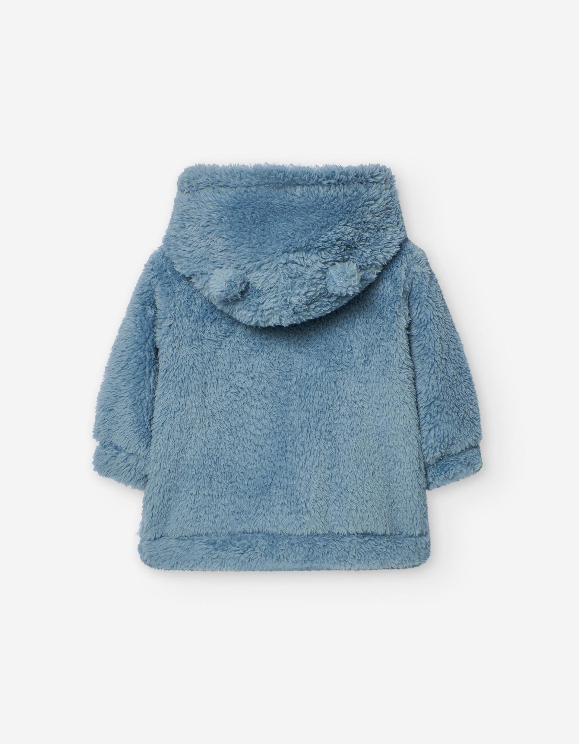 Sweat en Molleton avec Capuche pour Bébé Garçon, Bleu