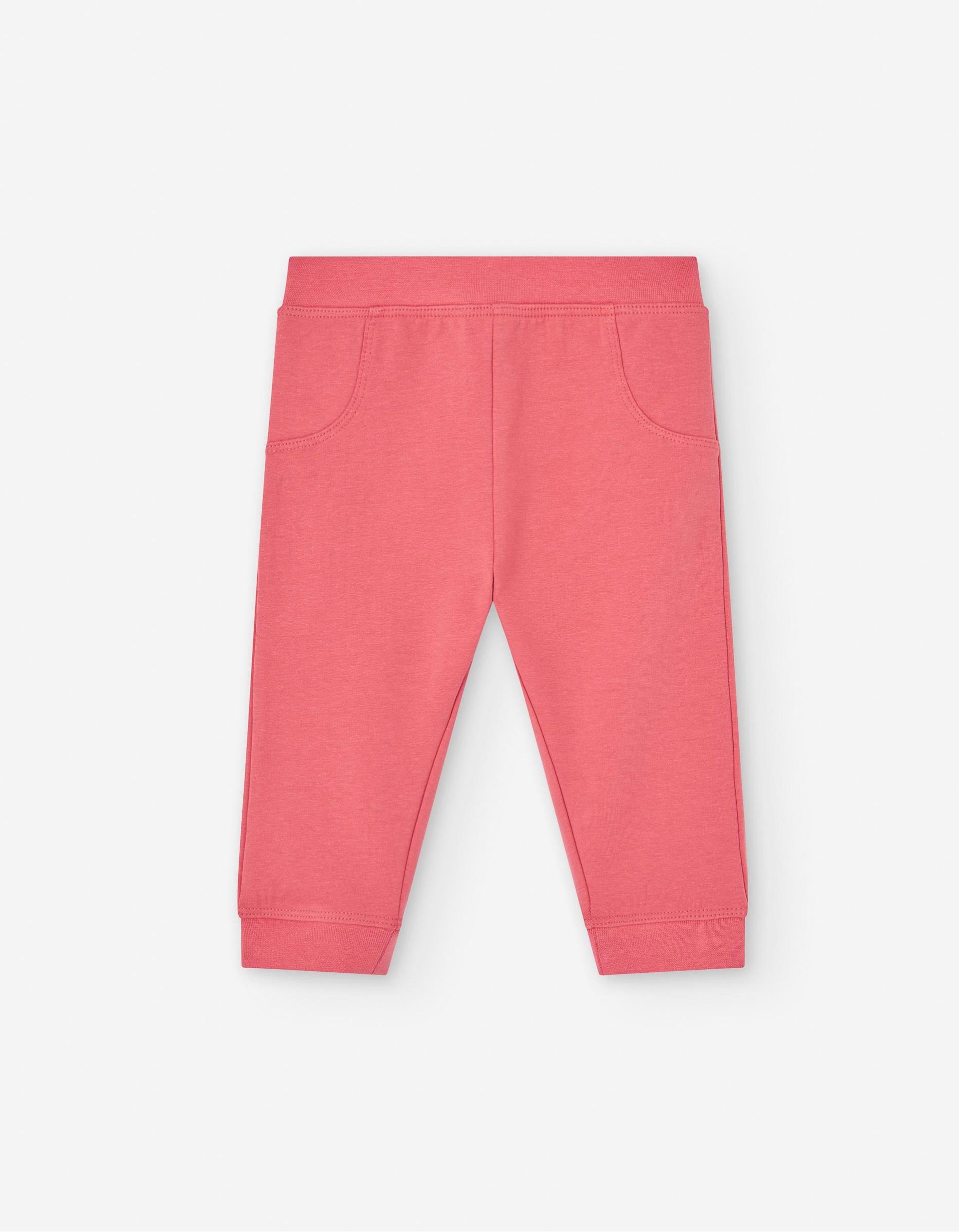 Calças Joggers para Bebé Menina, Rosa