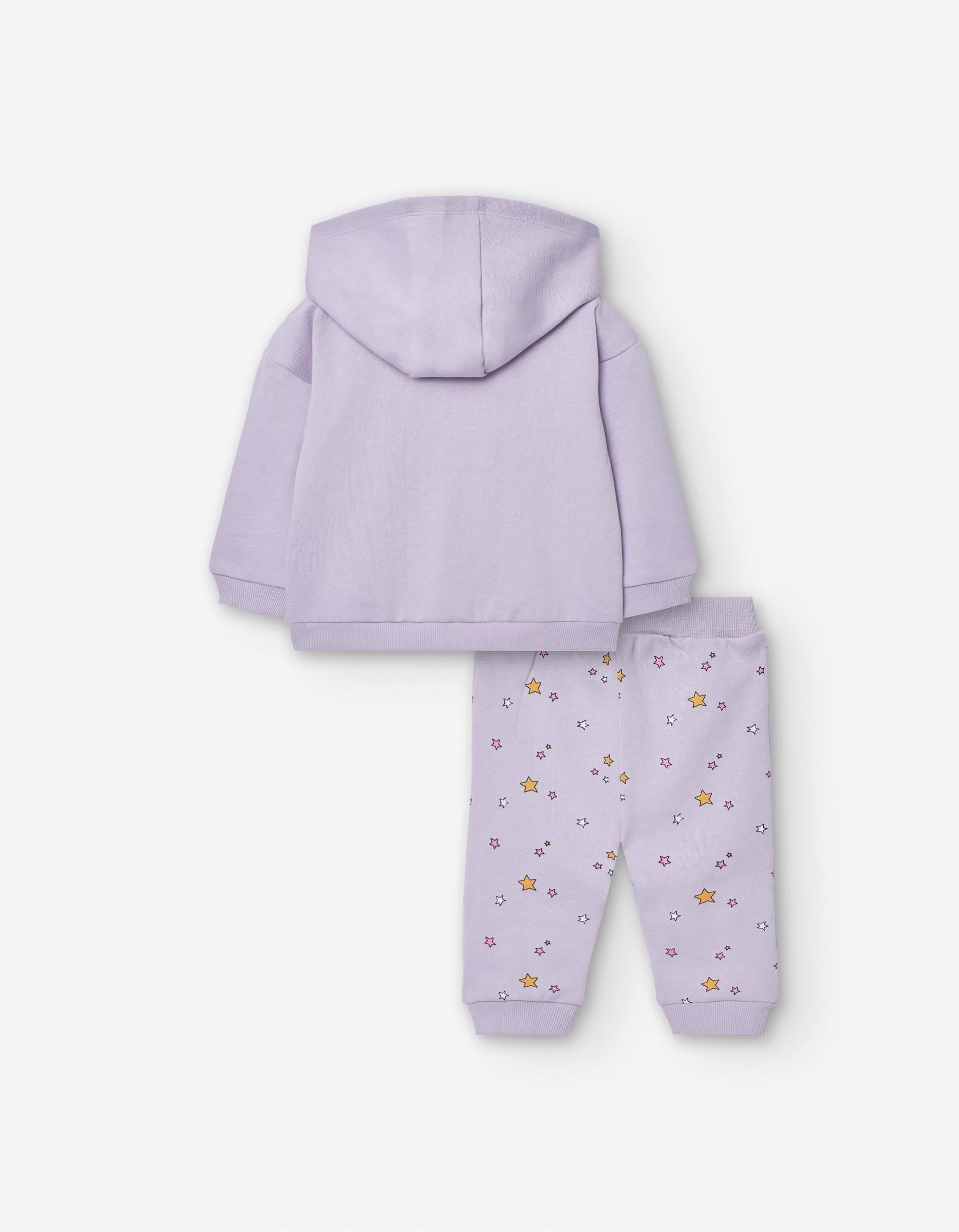 Conjunto para Bebé Menina 'Unicórnio', Lilás